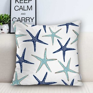 Pillow Case Cotton Cushion Motif Deep Sea Yacht Pillowcase Canvas Fabric 