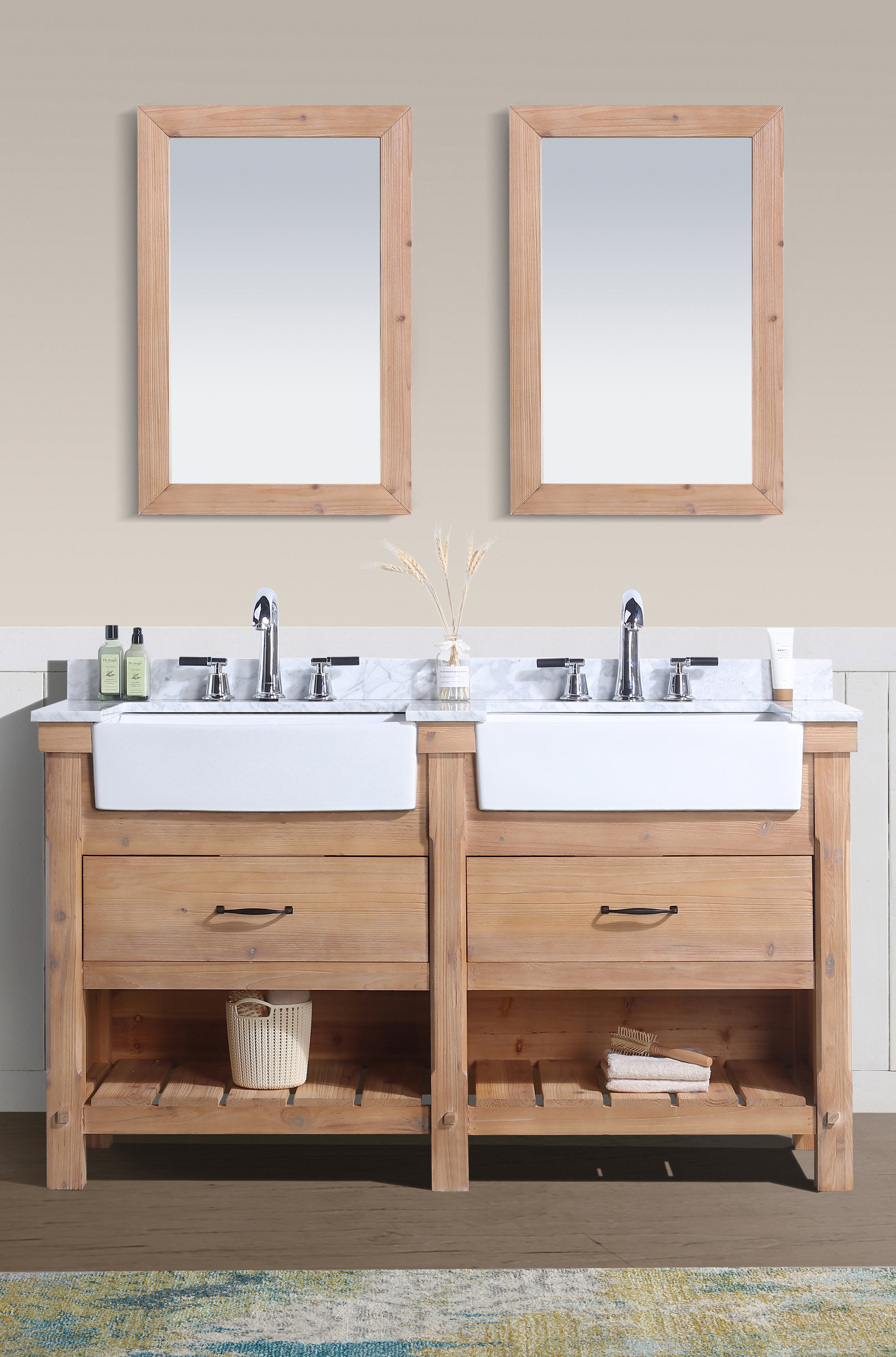 Three Posts Kordell 60 Double Bathroom Vanity Reviews Wayfair