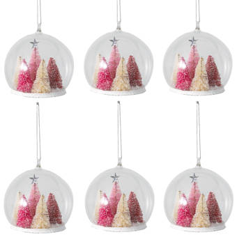 7 Piece Wool Reindeer Hanging Figurine Ornament Set Joss Main
