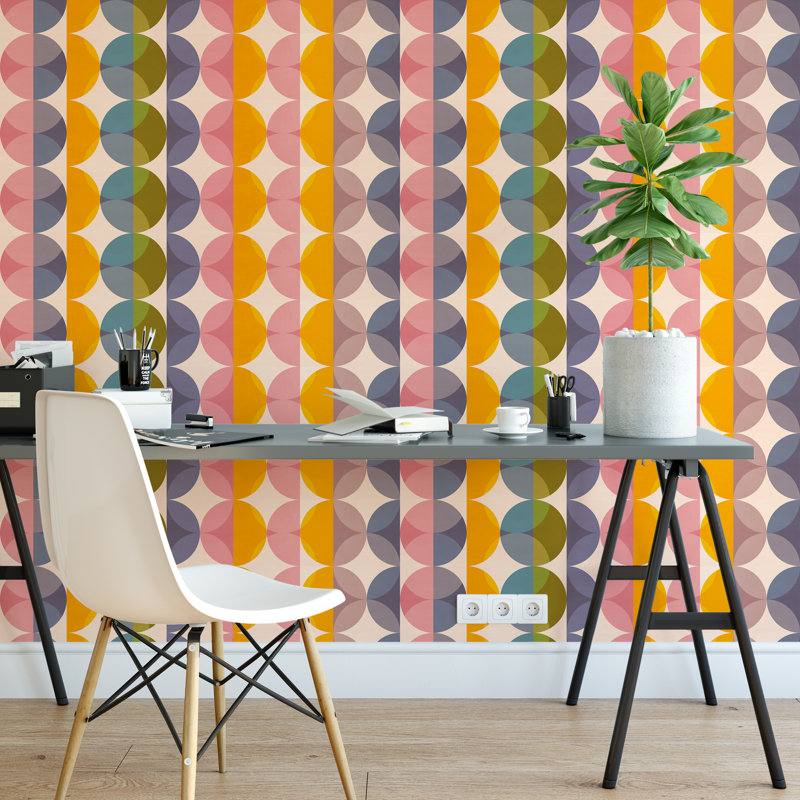 George Oliver Chaffin Standard 16 5 L X 24 W Paintable Wallpaper