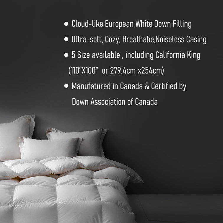 canada goose down bedding