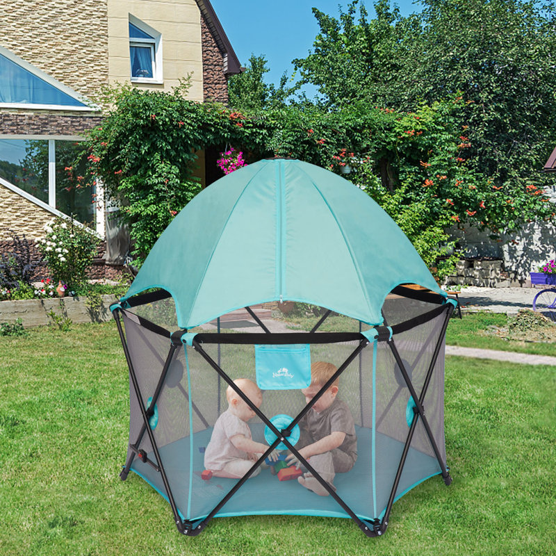 Kinbor Baby 2 3 X 2 3 Indoor Outdoor Mesh Diy Playhouse Kit Wayfair How to build a playhouse please like and subscribe for kids indoor outdoor princess castle play tent with led star lights fun play area for babies. wayfair com