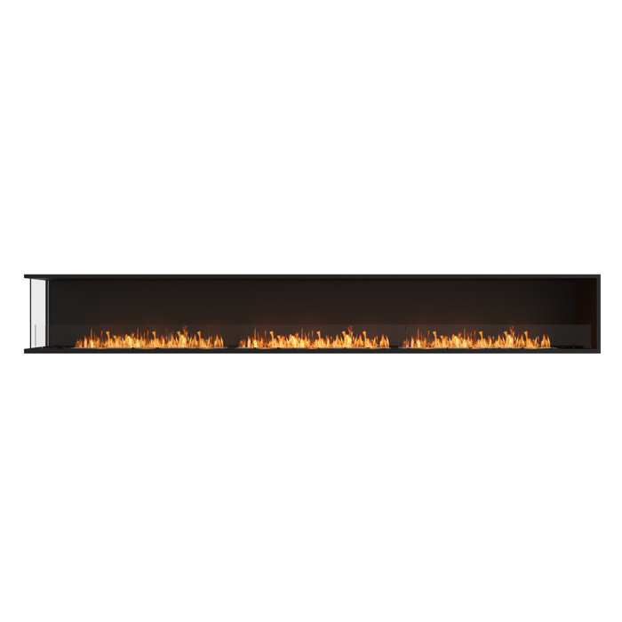 Flex Left Corner Recessed Wall Mounted Bio Ethanol Fireplace Flex Left Corner Recessed Wall Mounted Bio Ethanol Fireplace