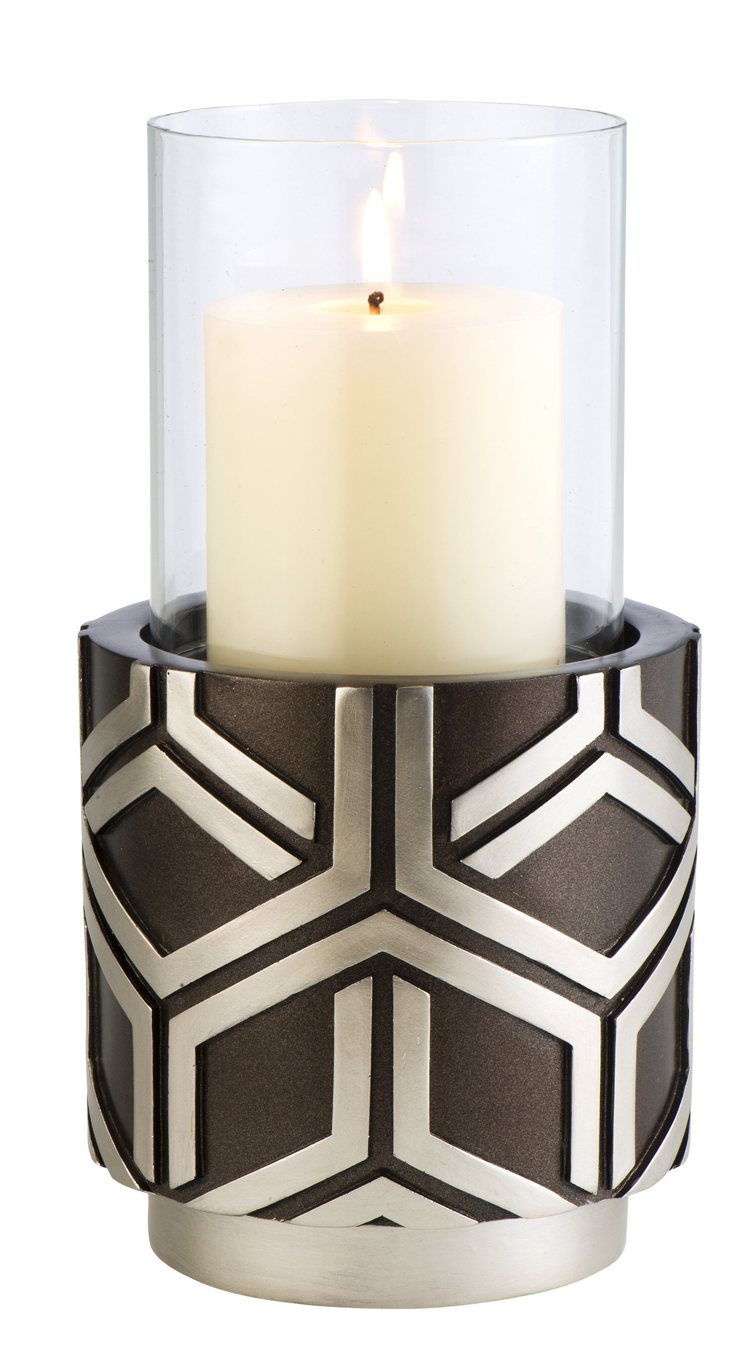 Sintechno Inc Artistic Geometric Candleholder Wayfair