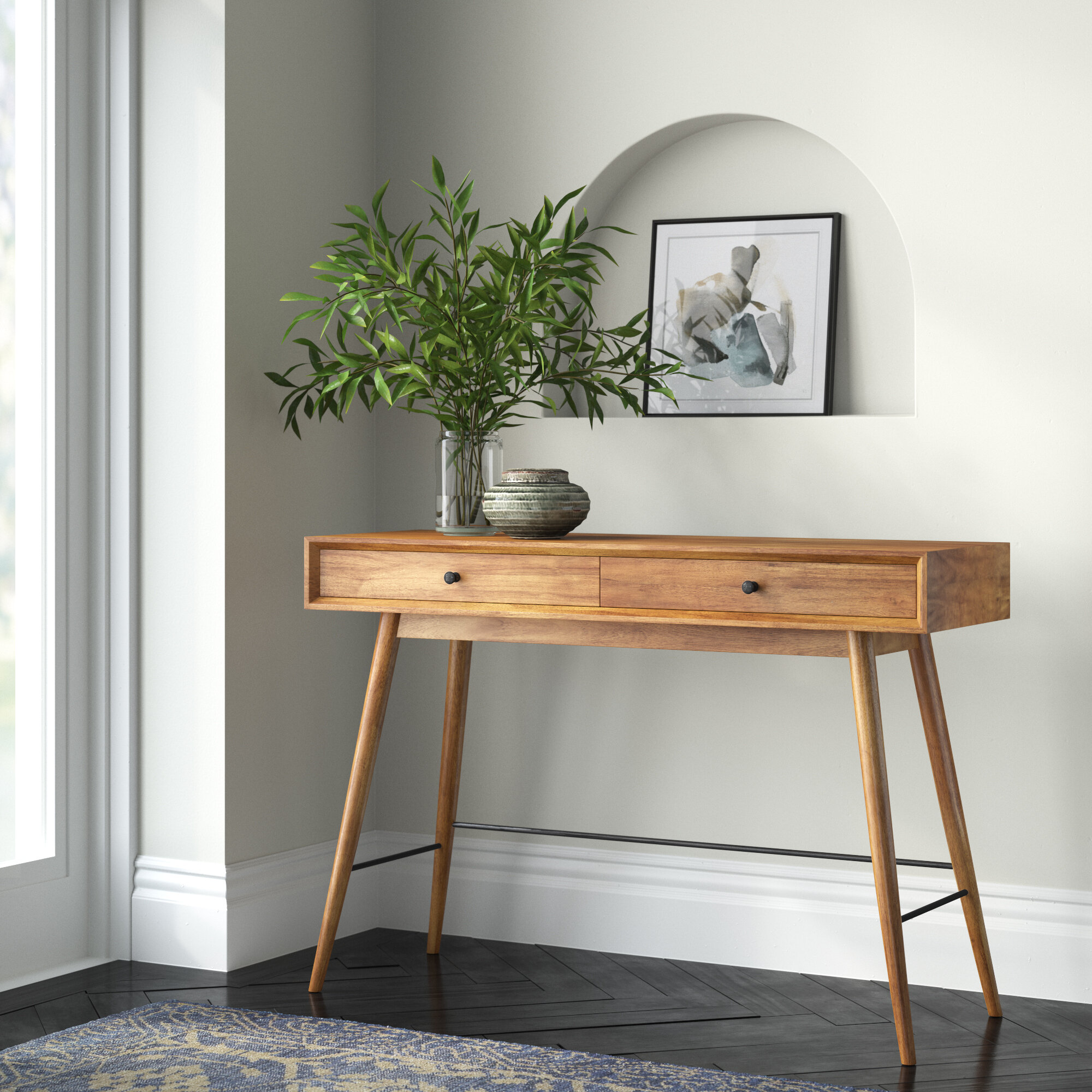 console desk table