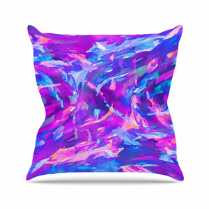 Ebi Emporium Motley Flow Outdoor Throw Pillow