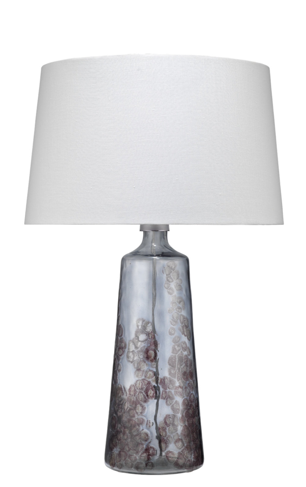 purple desk lamp with organizer