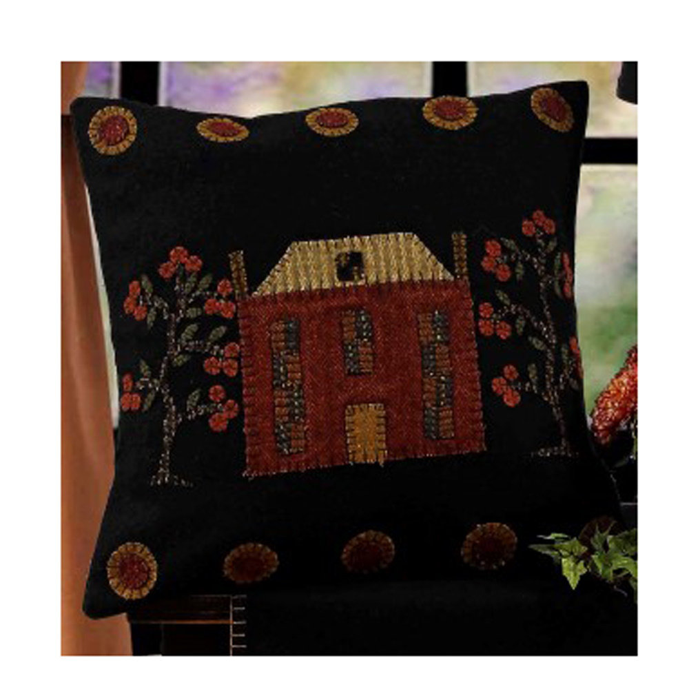 August Grove® Wool Throw Pillow Wayfair