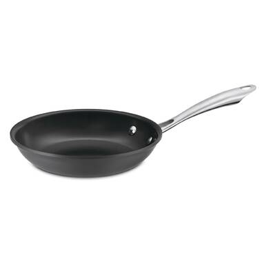 12-Inch Non-Stick Stainless Steel Fry Pan NSF Winco SSFP-12NS 