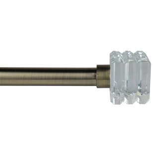 Crystal Curtain Rod Finials Wayfair