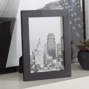 US ART Frames 1" Thin Nugget Satin Black picture Poster Frame 12" Wide