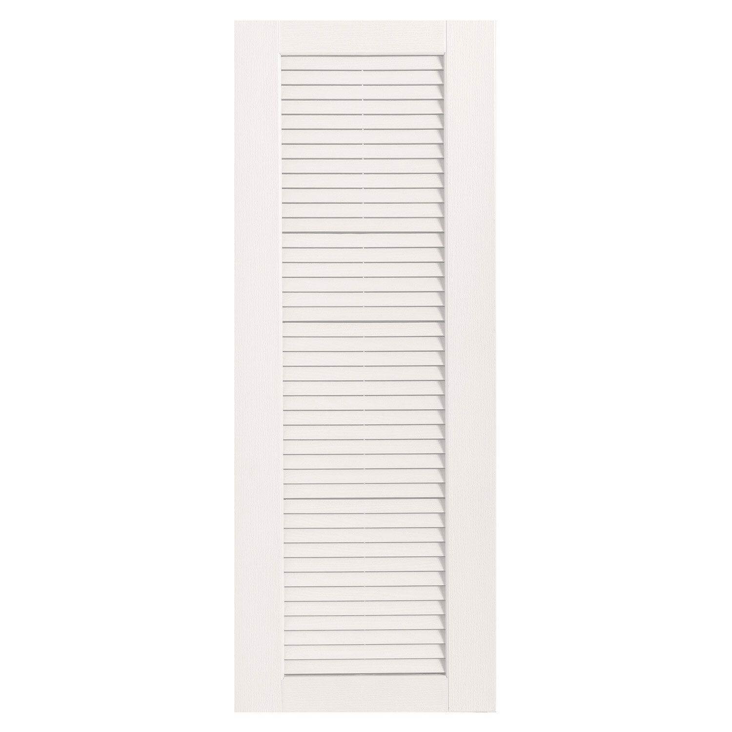 Alpha Shutters Straight Top Full-style Open Louver Shutters Pair ...