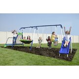 trampoline playset