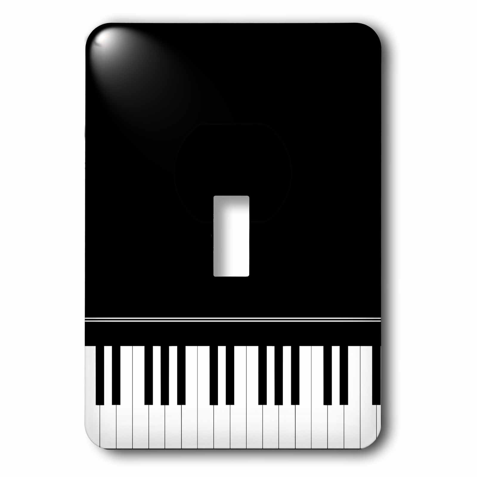 3drose Piano Keyboard Music Design 1 Gang Toggle Light Switch Wall Plate Wayfair