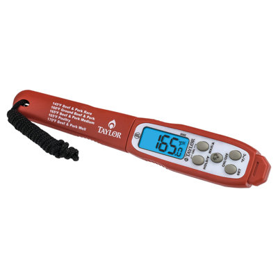 Taylor Waterproof Digital Meat Thermometer Taylor