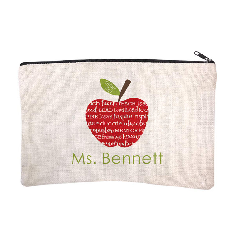 teacher makeup bag