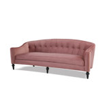 Stewart Velvet 87.5 Sofa by Jennifer Taylor