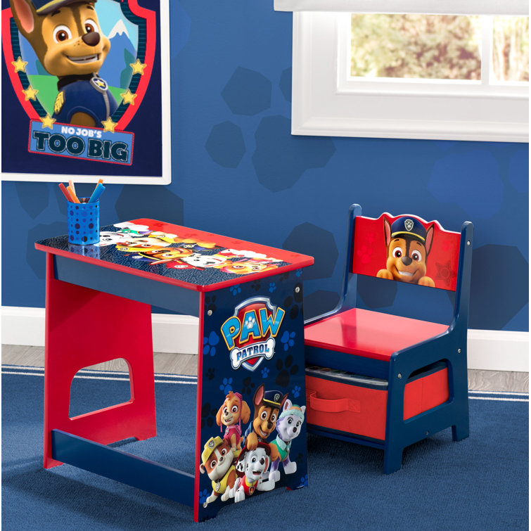 paw patrol activity table sets