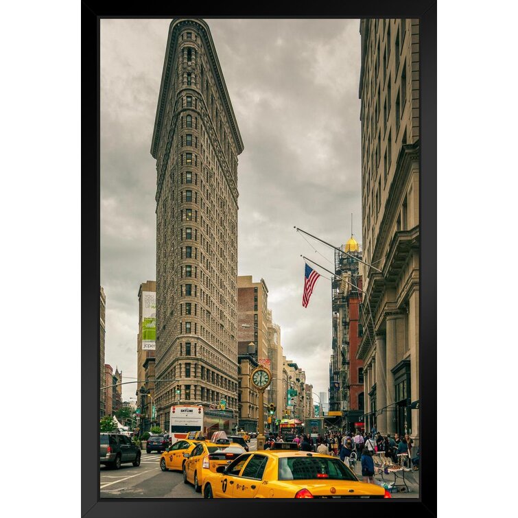 Flatiron Building Midtown Manhattan New York City Photo Art Print Poster 12x18 i 