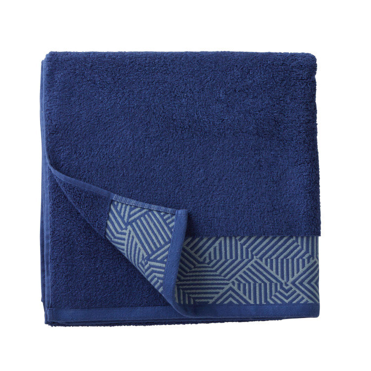 Madura Serviette De Toilette Theoreme Bleu Et Vert - 