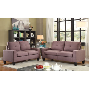 Platinum II 2 Piece Living Room Set