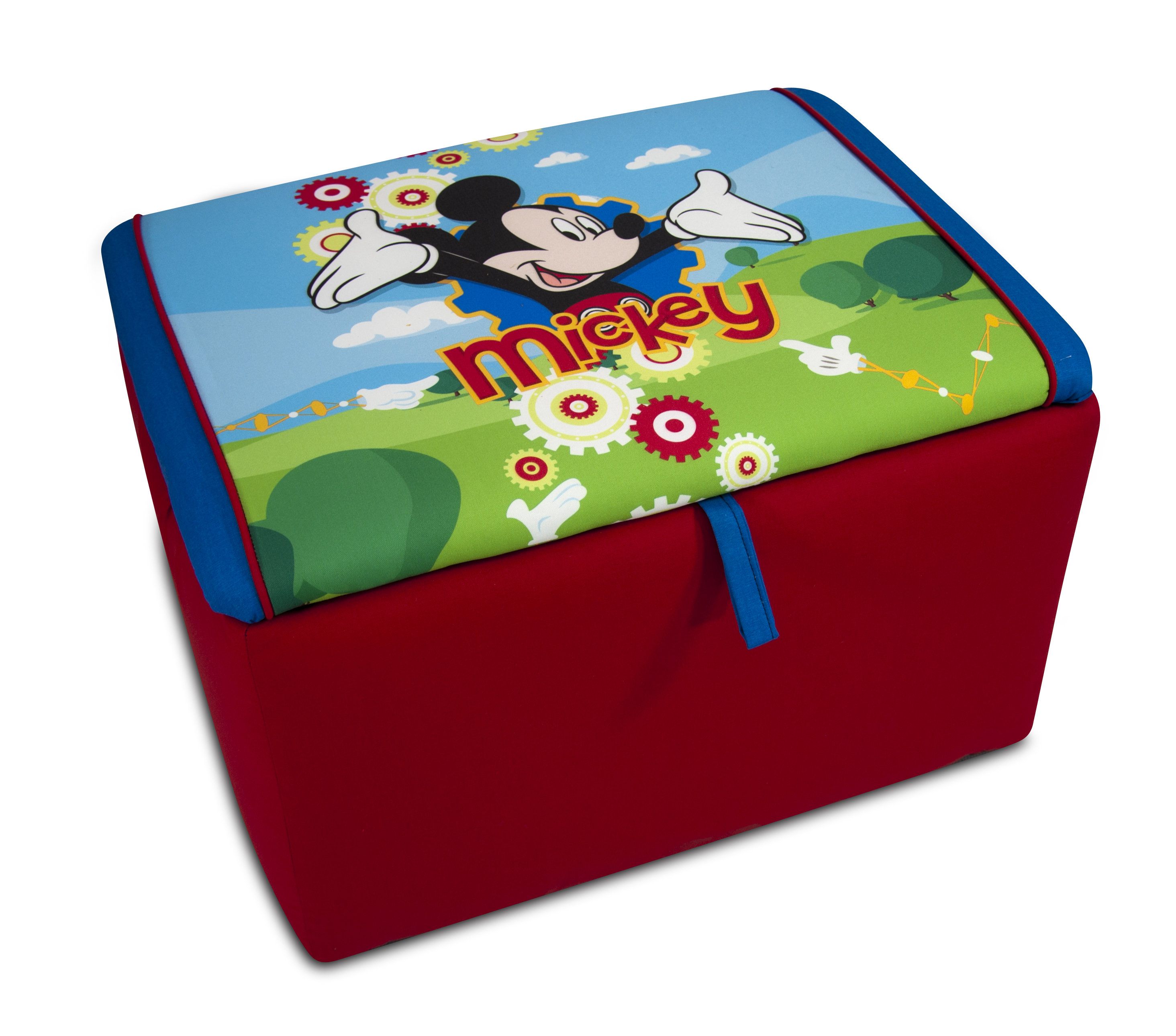 red green toy box