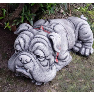 Kopf links mit Grünspan Gargoyle Wetterfest