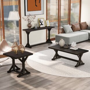 Helenville 3 Piece Coffee Table Set by Rosalind Wheeler