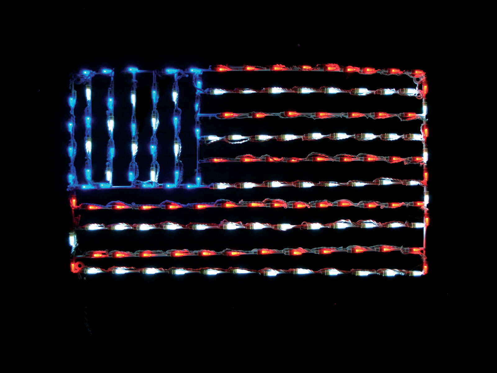 Brite Ideas American Flag Led Light 