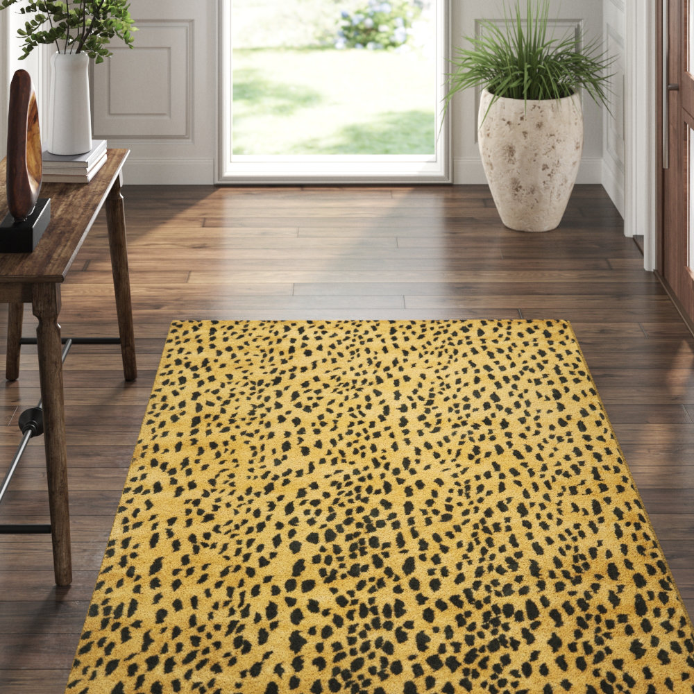 Safavieh Soho Hand Tufted Wool Yellow Black Area Rug Reviews Perigold