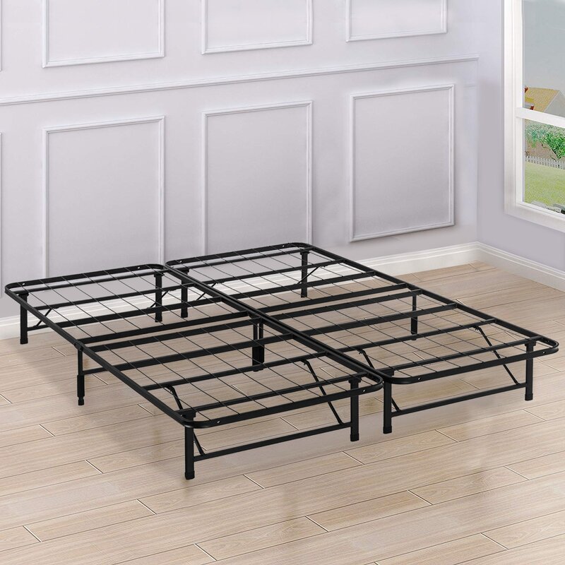 Alwyn Home Fairmount Wire-grid Bed Frame & Reviews 