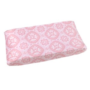 Heart of Pink Changing Pad Cover
