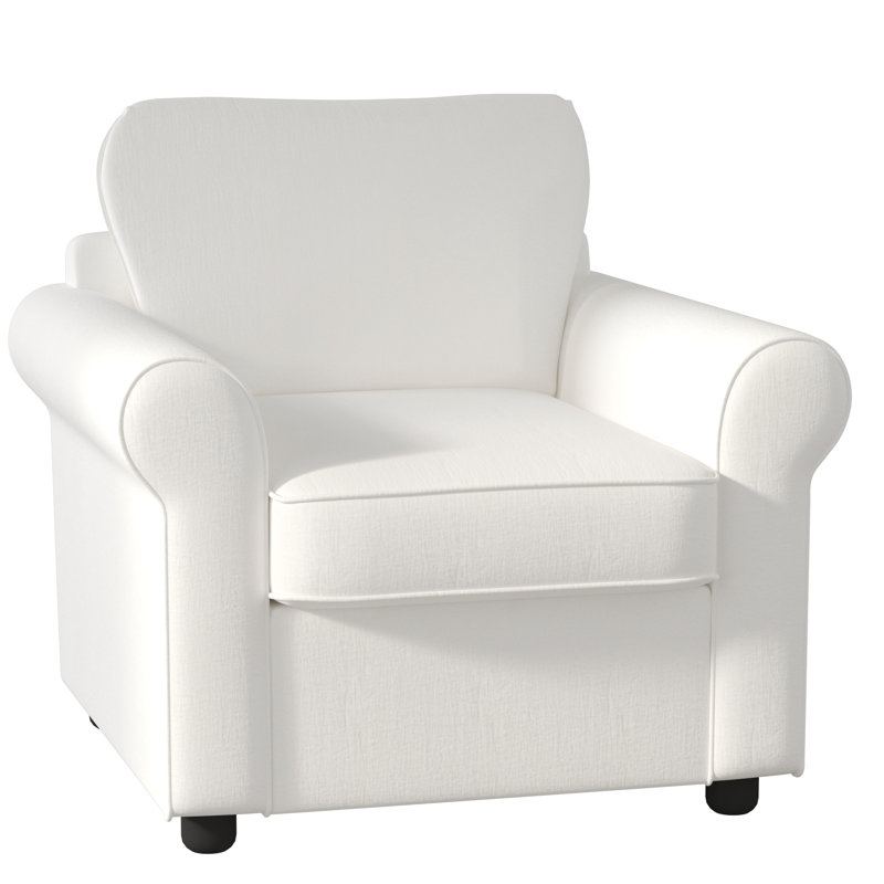 Classic Beach White Club Chair #clubchair #beachy #white