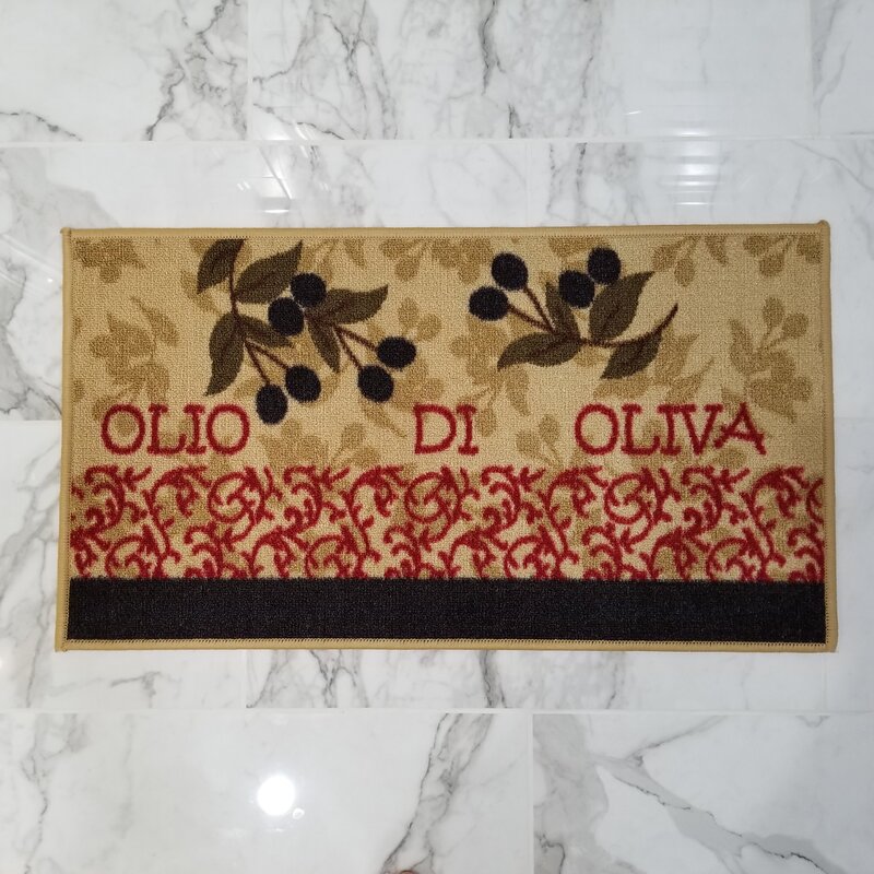 Fleur De Lis Living Birdsview Italian Olive Garden Kitchen Mat