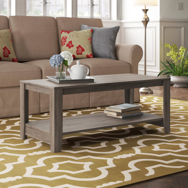 Highland Dunes Hille Coffee Table With Storage Reviews Wayfair