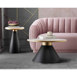 Cohutta 2 Piece Coffee Table Set by Everly Quinn Modern