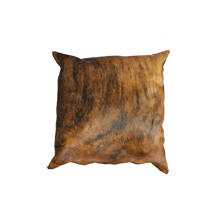 brindle cowhide pillows