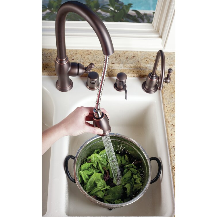 Newport Brass Nadya Pull Down Single Handle Kitchen Faucet Wayfair