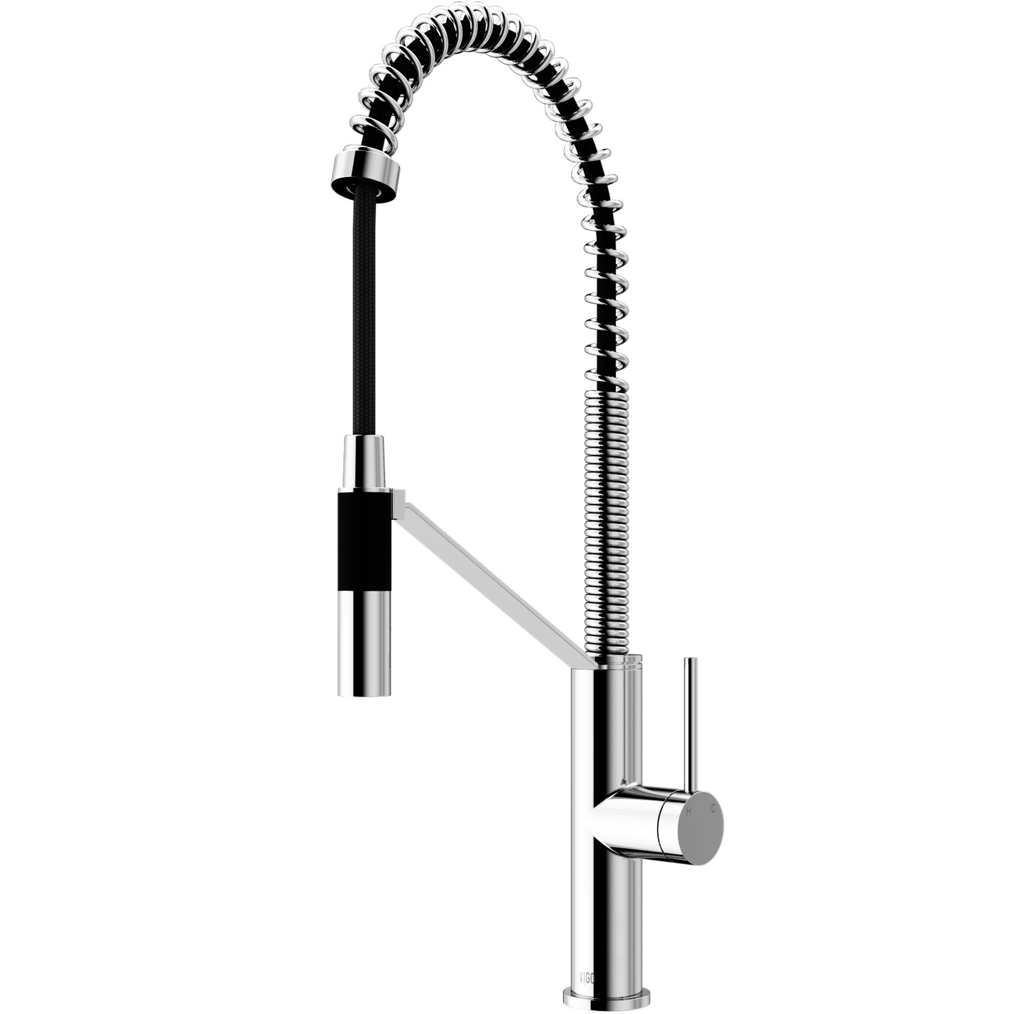 Livingston Magnetic Pull Down Single Handle Kitchen Faucet Allmodern