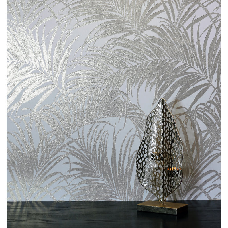 Bayou Breeze Russ Palm Kiss 33 L X 20 5 W Wallpaper Roll