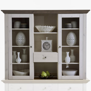 Geschirrschrank Monaco aus Massivholz von Haus a..