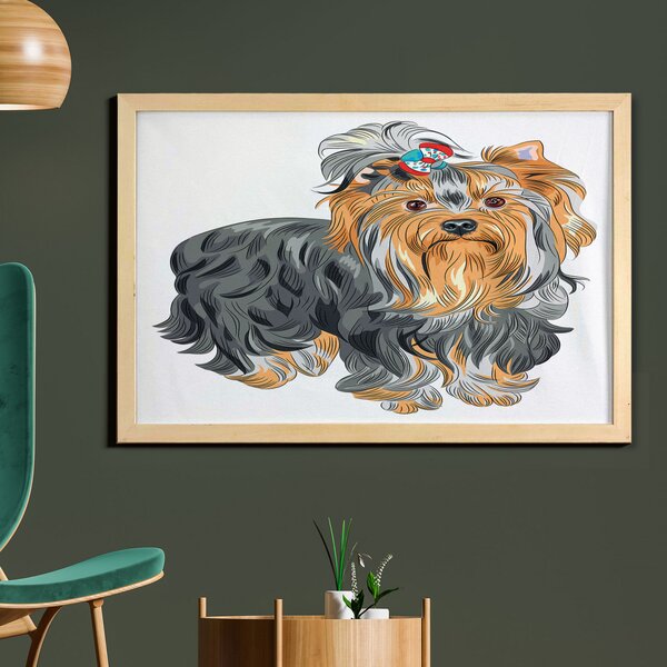 Fine Art Print Yorkie Yorkshire Terrier 