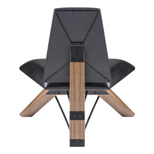 Best Hahn Slipper Chair in Black PU Leather by Adesso Office Furniture Hahn Slipper Chair in Black PU Leather by Adesso Office Furniture