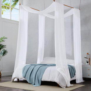 Bed Canopy Indoor or Outdoor Fit Crib Round Hoop Double Bed iRainy Mosquito Net 