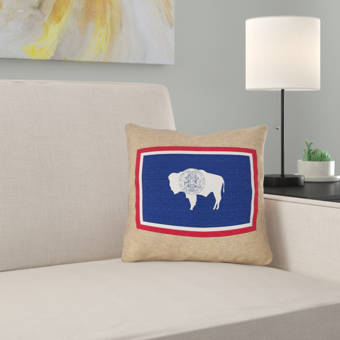 Wrought Studio Cabrillo Watercolour Throw Pillow Wayfair