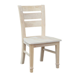 Atlantic Solid Wood Dining Chair (Set Of 2) by International Concepts Wonderful