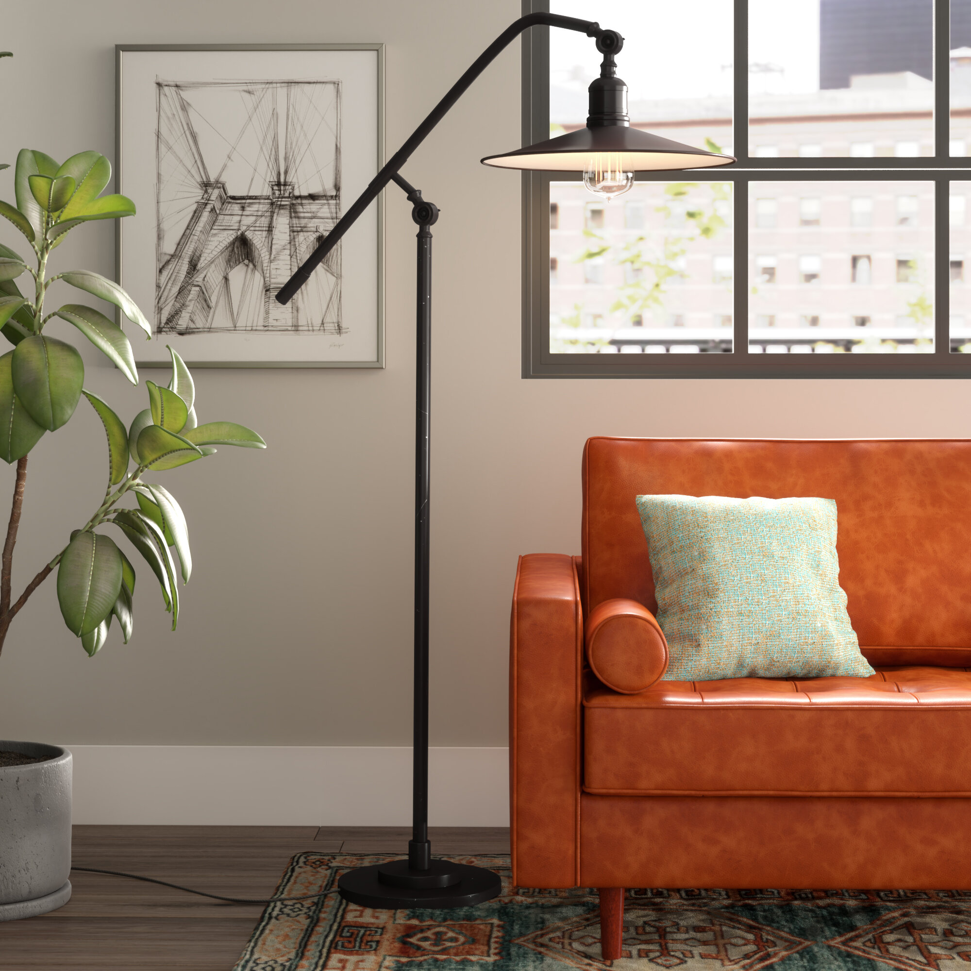 couch floor lamp