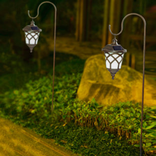 Hanging Solar Lights Wayfair Hanging Solar Ed Pathway Light Pack Set Of 2