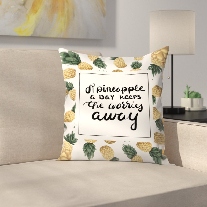 East Urban Home Jetty Printables A Pineapple A Day Keeps The
