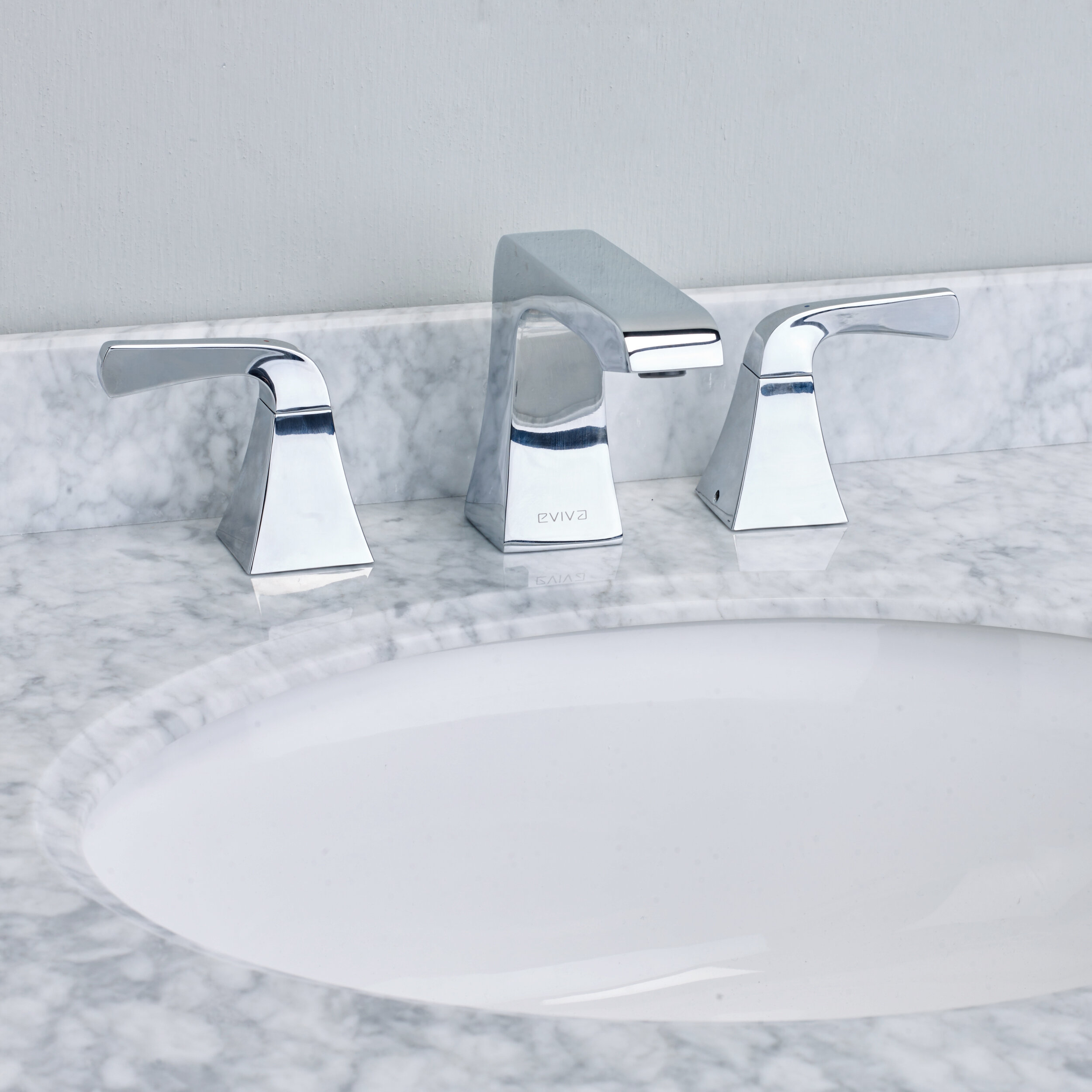 Eviva Butterfly Deck Mount Widespread Bathroom Faucet Reviews